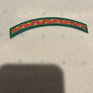 Colorful Embroidered patch